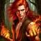 Redhead angry